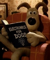 Gromit Reading Electronics for Dogs