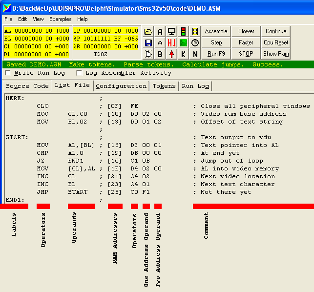 List File Layout Image